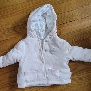 Little Me Pink Hooded Sweatshirt
